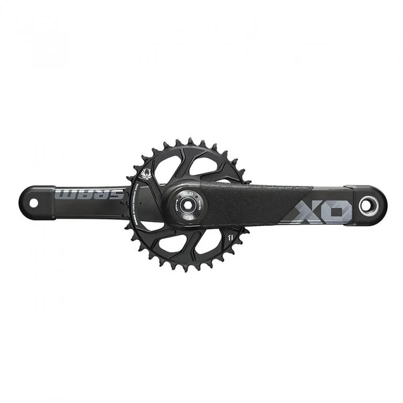 SRAM X01 All Downhill DUB Kurbelgarnitur 170 mm schwarz - maximale Kontrolle im Downhill