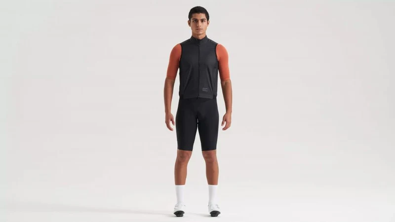 PRIME WIND VEST MEN - Herren Windweste Schwarz Größe S - Bekleidung