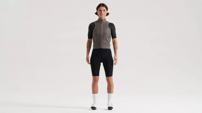 PRIME WIND VEST WMN GUN XS - Damen Windweste in Grau