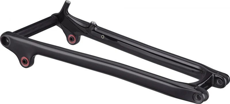 STS MY21 SJ EVO Carbon Rahmen mit Carbon Seatstay 12x148mm Long für S5-S6 - Gloss Black/White - Carbonrahmen