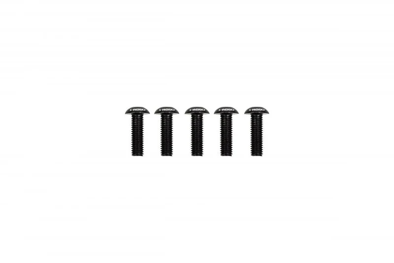 S-WORKS Flaschenhalter Schrauben Set - M5x0.8x16mm Aluminium (5 Stück) - BLT S-WORKS WATER BOTTLE CAGE BOLTS, M5X0.8PX16L, ALLOY (5 PCS)