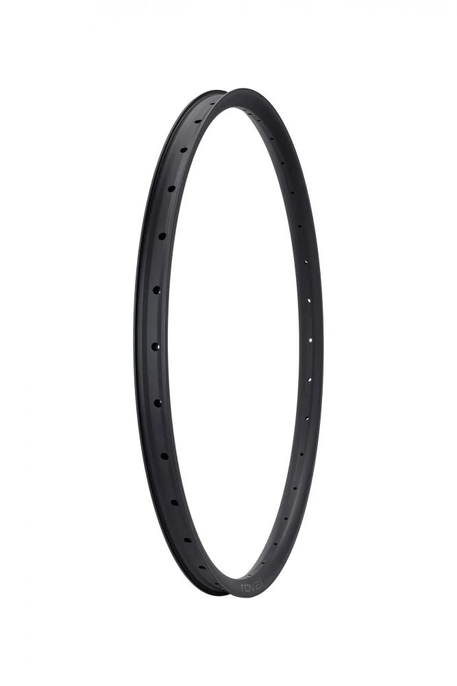 TRAVERSE RIM MY23 TRAVERSE HD - Felge - 27.5 REAR ALLOY 32H 30MM INTERNAL (RIM-762) - BLACK W/ STN BLK DCL - 27,5 - Fahrradfelge