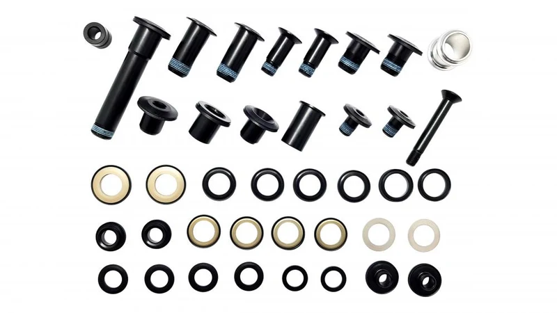 DEMO FSR MY19 F1 Fahrwerk Schrauben Kit - Pivot Bolt Kit mit Spacern Original DEMO Ersatzteil - BLT KIT, MY19 DEMO FSR (F1), SUSPENSION PIVOT BOLT KIT (W/ PIVOT SPACERS)