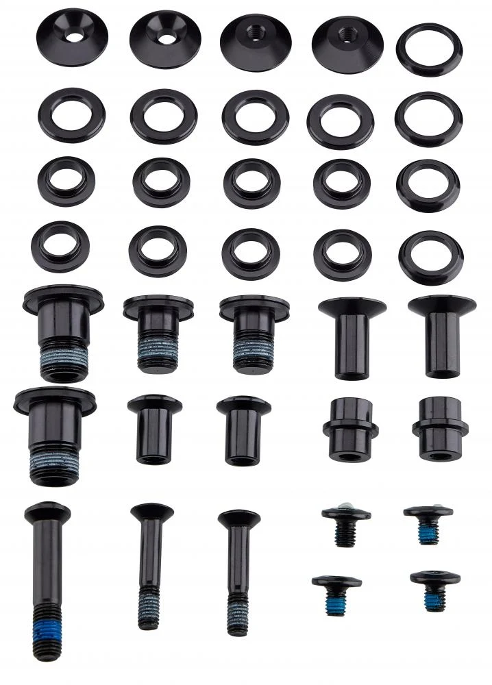 CARBON Adapterplatte BLT KIT - MY21 SJ EVO CARBON FRAME SUSPENSION PIVOT BOLT KIT (W/ PIVOT SPACERS) - E-CrossBike