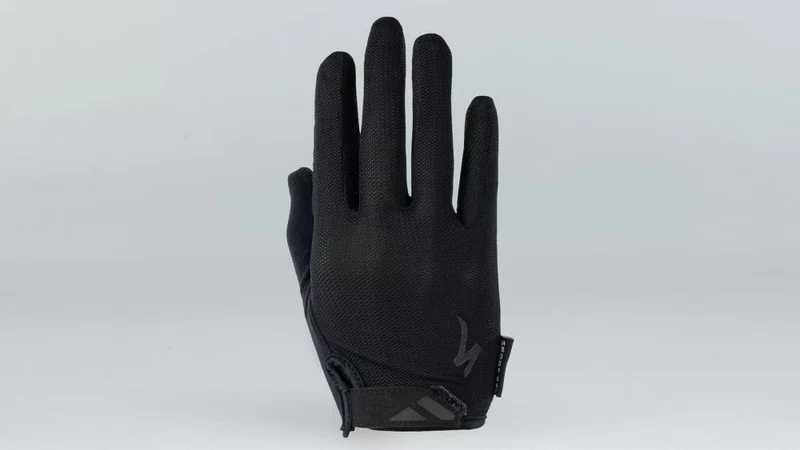 BG SPORT GEL GLOVE LF BLK M - Gel Fahrradhandschuh Links Schwarz Größe M - Handschuh Langfinger