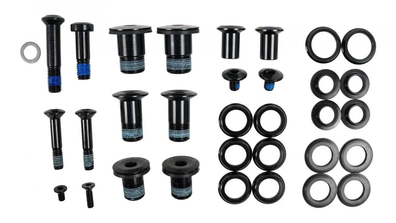 ALLOY Pivot Bolt Kit MY21 SJ - Komplettes Lagerbolzen-Set mit Distanzhülsen für Alu-Rahmen - BLT KIT, MY21 SJ, ALLOY FRAME, SUSPENSION PIVOT BOLT KIT (W/ PIVOT SPACERS)