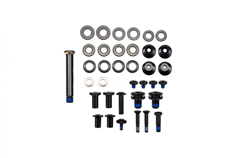 CARBON Schrauben-Set MY25 SJ 15 - Suspension Pivot Bolt Kit mit Distanzscheiben für Carbon-Rahmen - E-CrossBike