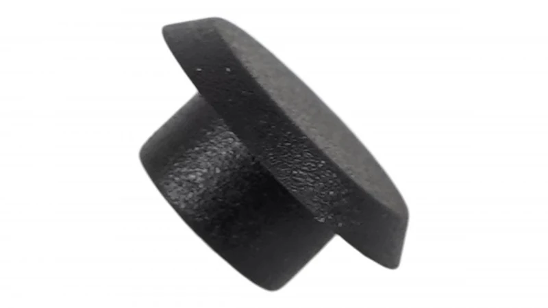 PLUG CBG PLUG - Abdeckkappe - FRONT DERAILLEUR EXIT PORT ROUND SOLID RUBBER PLUG - FLAT TOP 10.5MM TOP X 6.2MM BASE
