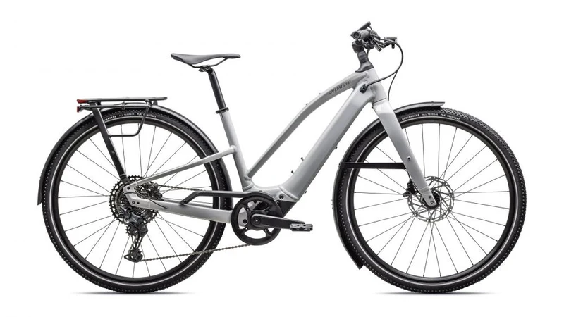 Specialized VADO SL 5.0 ST EQ E-Bike - Dove Grey/Cool Grey - Größe M - E-City Bike