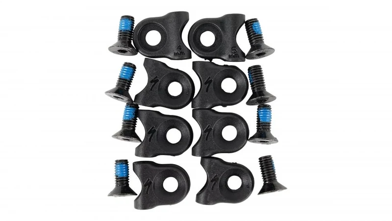 CABLE CBG CABLE CLIP KIT - Adapter - AWOL DOWNTUBE & CHAINSTAY CABLE GUIDES 4MM SHIFT CLAMPS (3 PCS.) / 5MM BRAKE CLAMPS (5 PCS.) W/ BOLTS - Kabelclip