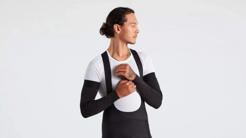 RACE RAIN ARM COVER BLK L - Schwarze Regen-Armwärmer Größe L - Bekleidung