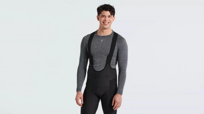 SEAMLESS MERINO BASELAYER LS MEN GRY L/XL - Bekleidung