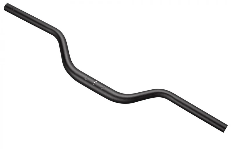 KIDS 25.4 mm BAR KIDS MINI-RISE HANDLEBAR - 25.4MM 580MM WIDTH ALLOY 60MM RISE / 5-DEG BACKSWEEP 19MM DIAMETER AT GRIP MOUNT - Lenker