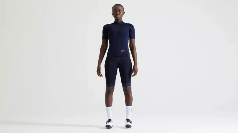 SBC Foundation Jersey Damen T-Shirt Kurzarm - Dunkelblau Größe L - Trikot
