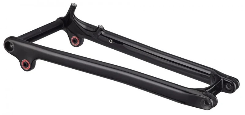 CARBON STS MY21 SJ EVO - Mountainbike Hose - CARBON FRAME CARBON SEATSTAY 12X148MM SHORT FOR S1-S4 - GLOSS BLACK/WHITE - Carbonrahmen